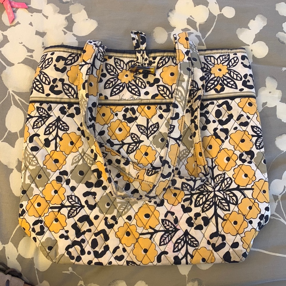 Vera Bradley Tote and Make Up/Pencil Case